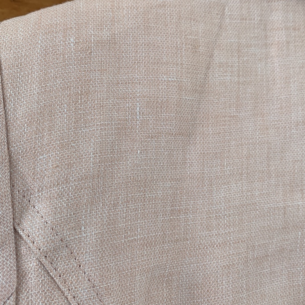 Icone 100% linen light blush blazer size 2 - Picture 7 of 9